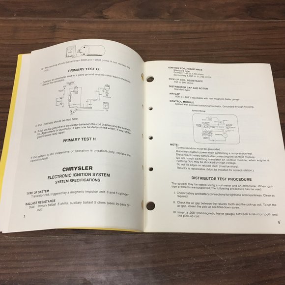 1978 Accel Eliminator Ignition Test Procedures Electronic Ignition Manual AP 318 - Picture 10 of 16